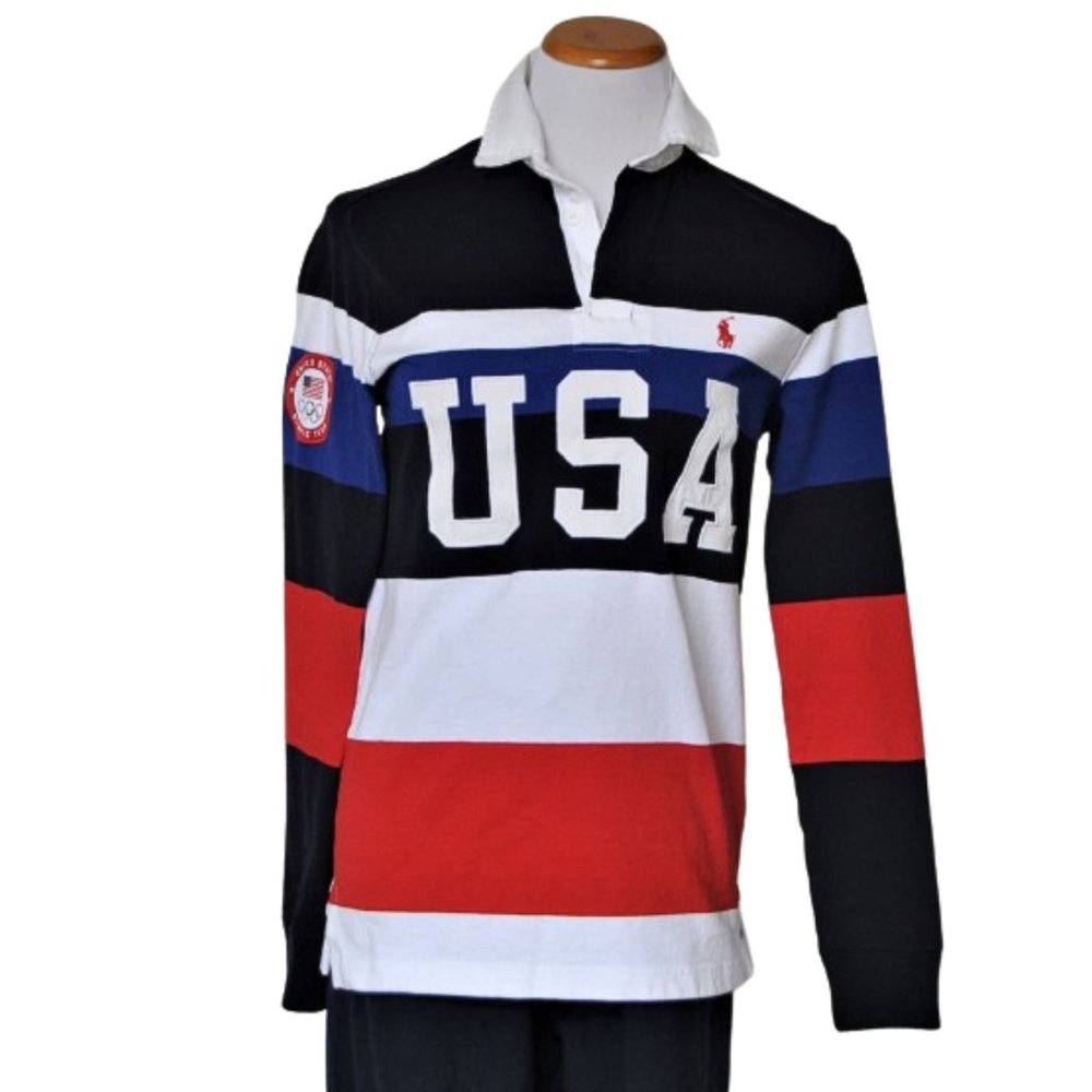 Polo Ralph Lauren Rugby Shirt Pony USA Olympic Team